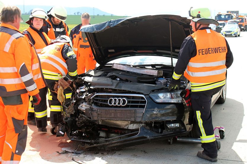 Unfall (Foto: Feuerwehr Heiligenstadt)