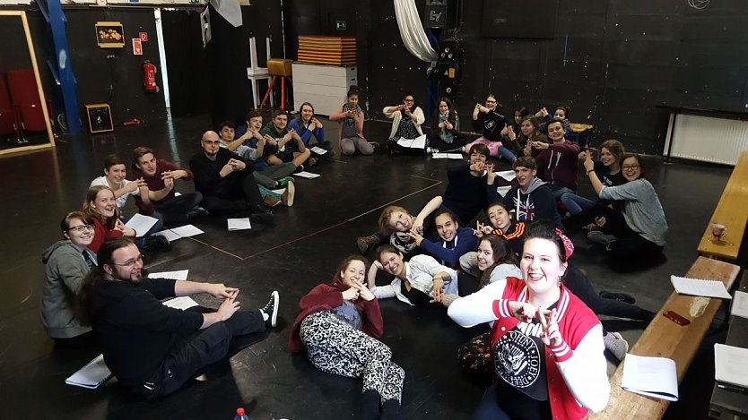 Unter anderem unterst&uuml;tzte der F&ouml;rderverein ein Probenwochenende des Theaterjugendclubs f&uuml;r #romeoundjulia (Foto: Daniela Zinner)