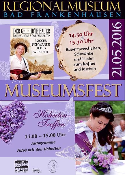 Museumsfest 2016 (Foto: Regionalmusem Bad Frankenhausen)