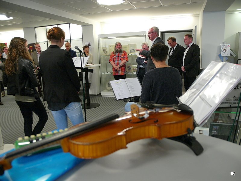 Ausstellungser&ouml;ffnung (Foto: Ilka K&uuml;hn)