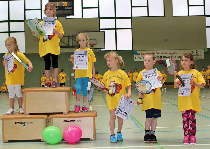 Alle sind "Fit f&uuml;r die Schule" (Foto: Karl-Heinz Herrmann)