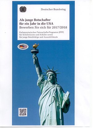 Ein Jahr in die USA! (Foto: Wahlkreisb&uuml;ro Selle)