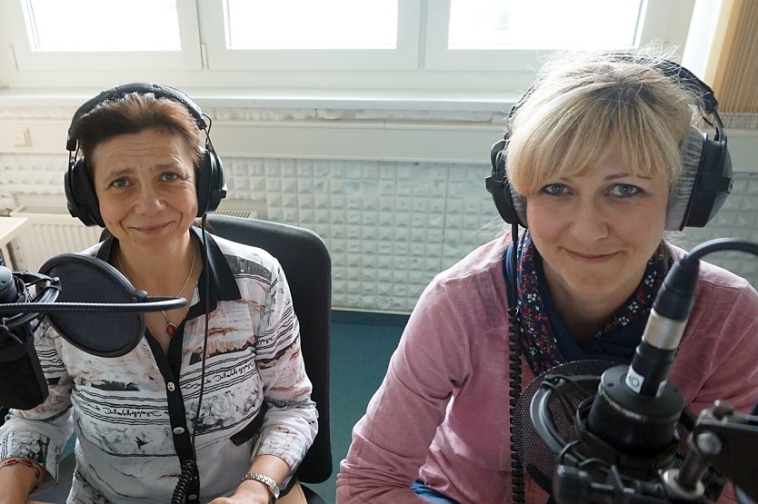 Zum 21. Arreefest in Niedersachswerfen laden auf Radio ENNO Dr. Christina Zyrus und Madeleine Gogsch vom Organisationsteam ein. (Foto: Sandra Witzel)