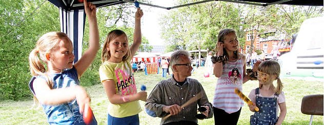 Buntes Kinderprogramm zum Rolandsfest in der Promenade (Foto: Pressestelle Stadt Nordhausen) Buntes Kinderprogramm zum Rolandsfest in der Promenade (Foto: Pressestelle Stadt Nordhausen)