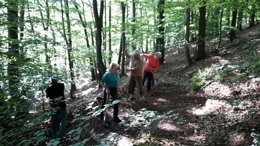 Arbeitseinsatz bei Neustadt (Foto: Fremdenverkehrsverein Neustadt)