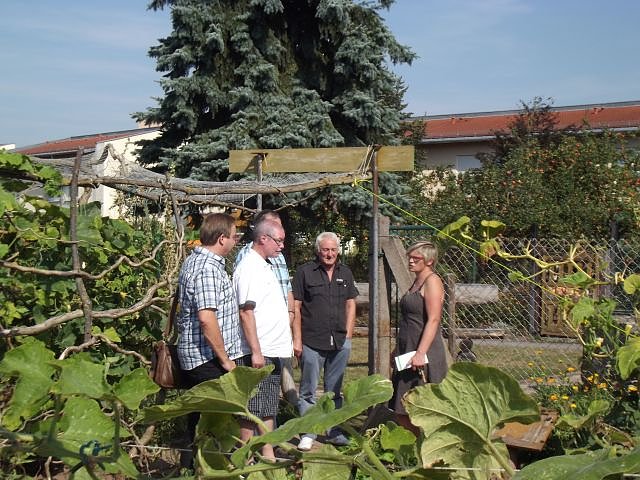 AG Projekte weilte bei den Gartenfreunden im Kyffh&auml;userkreis (Foto: Thomas Leipold)