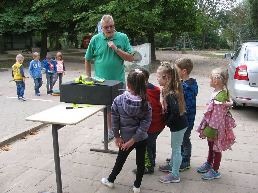 Verkehrssicherheitstag der Kita Sonnenschein (Foto: Bernd M&uuml;ller)