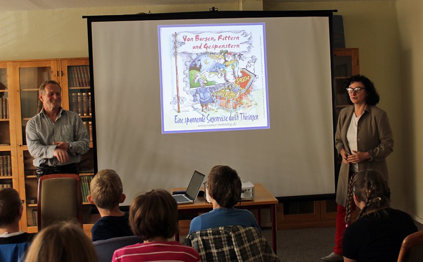 Sagenhafte Buchlesung (Foto: Karl-Heinz Herrmann)