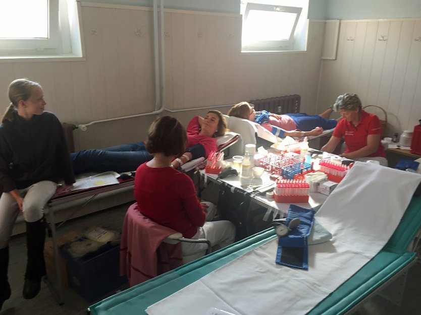 Blutspende und Typisierung (Foto: BSV Eintracht Sondershausen)