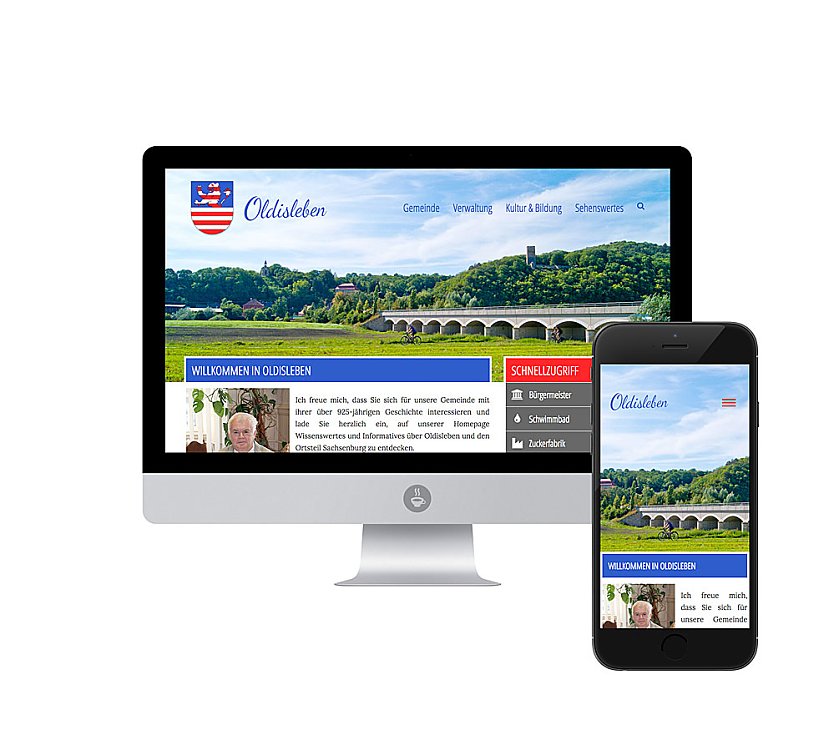 Neue Internetseite f&uuml;r Oldisleben (Foto: Matthias Zupp)