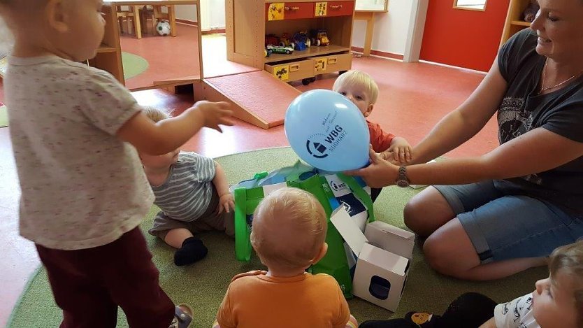 Die WBG in der KITA Brummkreisel (Foto: Wohnungsbaugenossenschaft S&uuml;dharz)