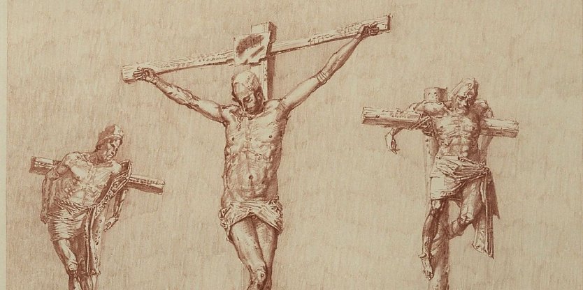 Kreuzigungsszene von Werner T&uuml;bke  (Foto: Kunsthaus)