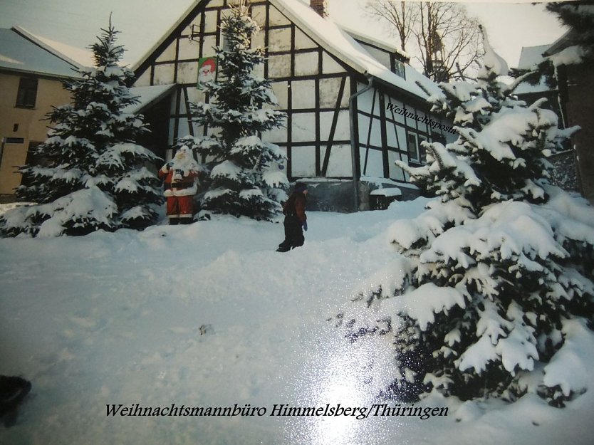  Weihnachtsw&uuml;nsche direkt beim "Chef abgeben" (Foto: Privat)
