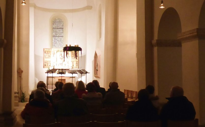 Adventskonzert in der Basilika M&uuml;nchenlohra 2015 (Foto: Norbert Patzelt)