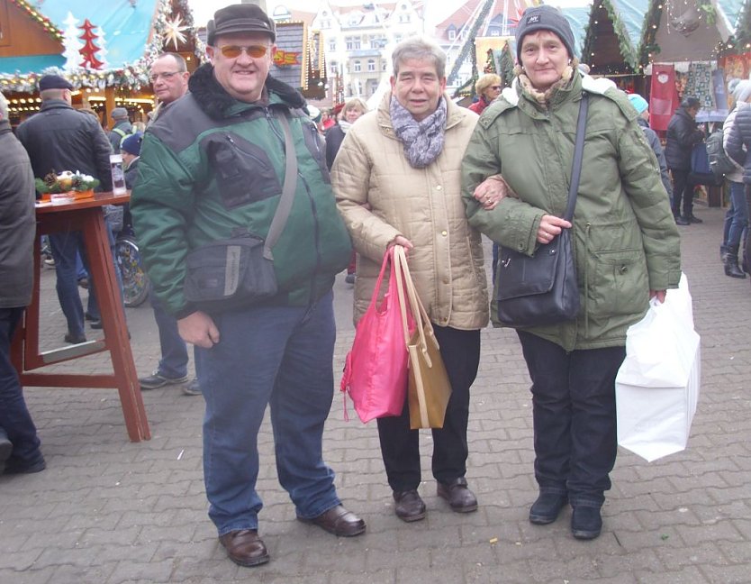 WB 4 auf Erfurter Weihnachtsmarkt (Foto: Thomas Leipold) WB 4 auf Erfurter Weihnachtsmarkt (Foto: Thomas Leipold)