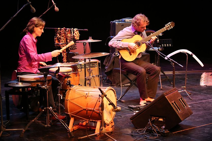 Duo mit Nora Thiele (Foto: Holger Gonska)