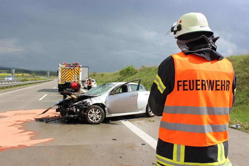 Unfall  (Foto: Feuerwehr Heiligenstadt)