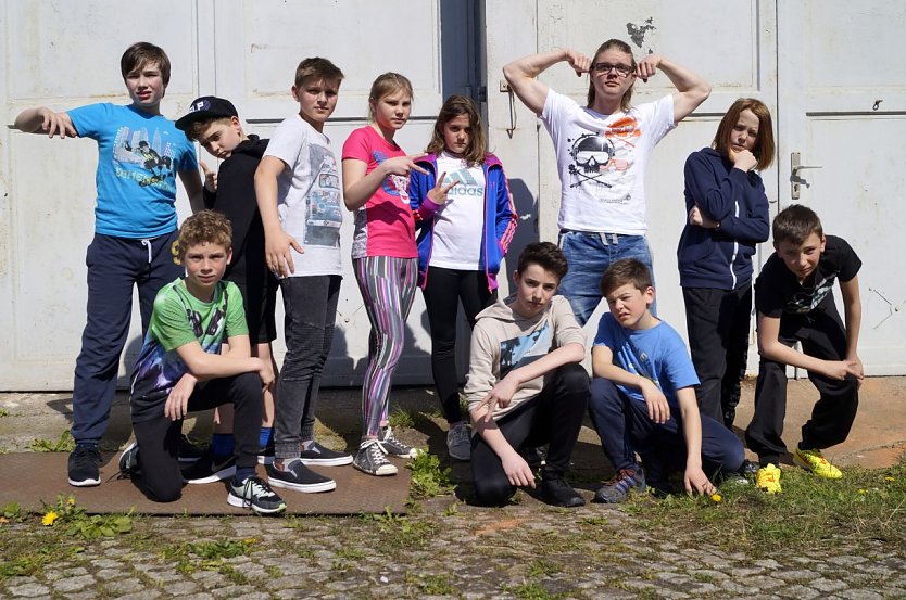 Zappelinis Breakdance Crew starten mit ihrer ersten eigenen Show (Foto: Tobias Neise) Zappelinis Breakdance Crew starten mit ihrer ersten eigenen Show (Foto: Tobias Neise)