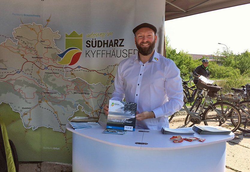 Lohnenswerte Radtour auf dem Unstrut-Werra-Radweg (Foto: Tourismusverband S&uuml;dharz-Kyffh&auml;user)