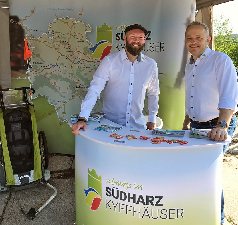 Lohnenswerte Radtour auf dem Unstrut-Werra-Radweg (Foto: Tourismusverband S&uuml;dharz-Kyffh&auml;user)