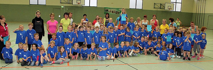 Alle sind "Fit f&uuml;r die Schule" (Foto: Karl-Heinz Herrmann)