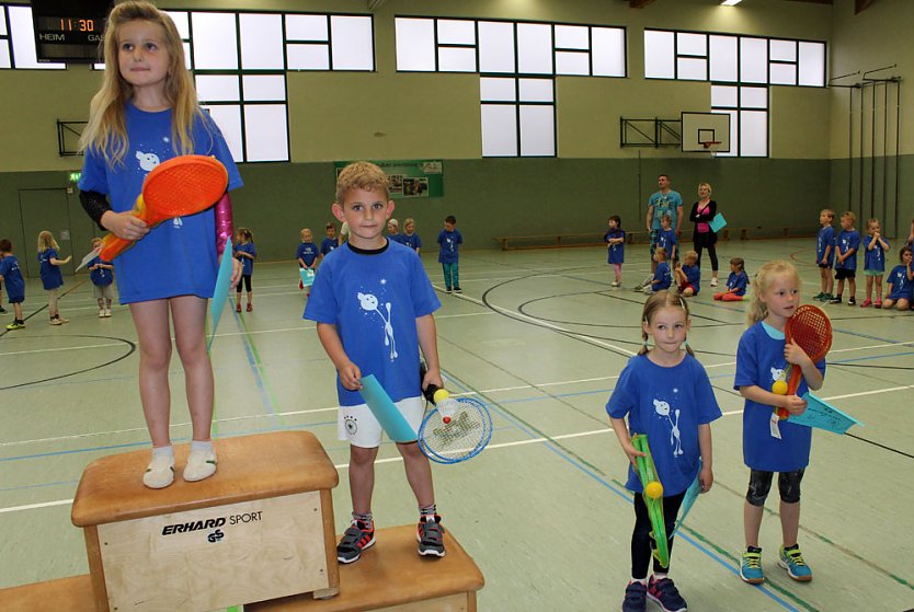 Alle sind "Fit f&uuml;r die Schule" (Foto: Karl-Heinz Herrmann)