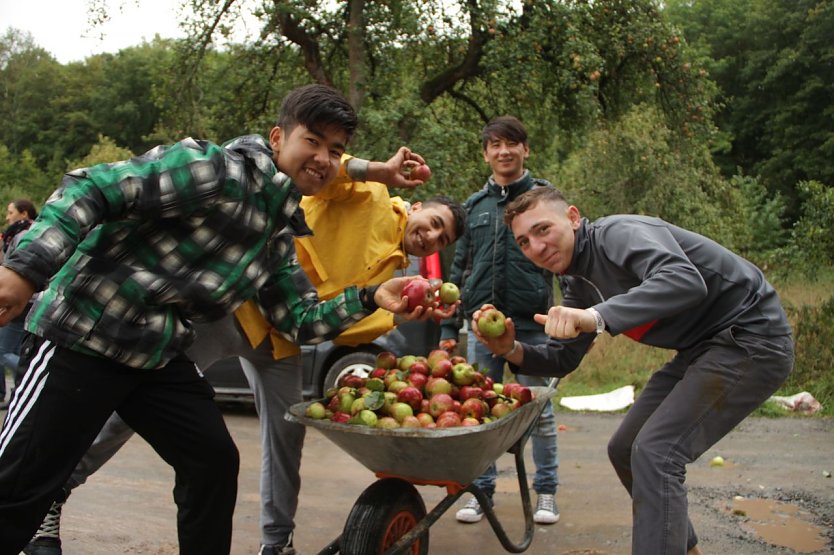 Ausgezeichnet: die Aktion "&Auml;pfel f&uuml;r Aleppo" des Nordh&auml;user Familienzentrums (Foto: Angelo Glashagel)