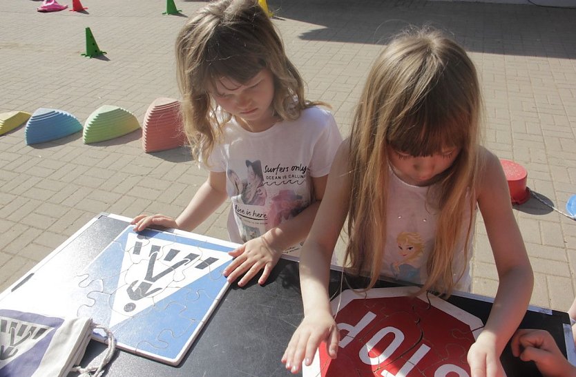 Verkehrserziehung (Foto: Silke Kirchhoff)
