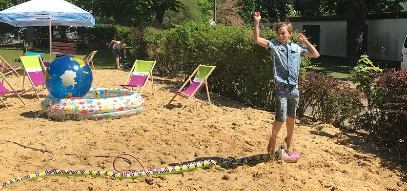 Mitten in Nordhausen (Foto: privat)