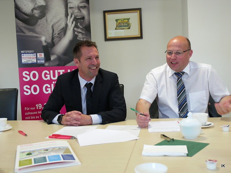 Roman Gebhardt und Marko Grosa (v.li.) (Foto: Ilka K&uuml;hn)