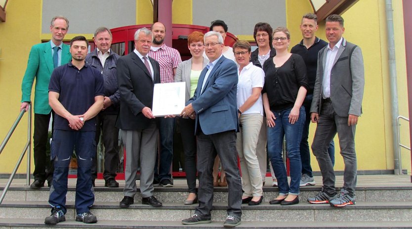 Erneute Zertifizierung bescheinigt Qualit&auml;tsarbeit (Foto: F. Bernsdorf, Stadtwerke Nordhausen)