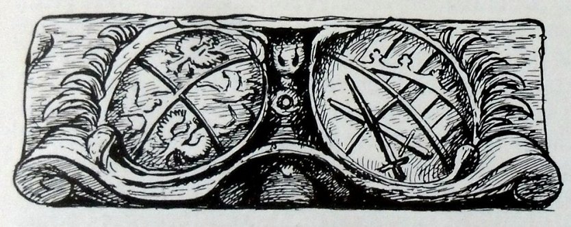 Kurs&auml;chsischer Wappenstein wird enth&uuml;llt (Foto: Andeas Schm&ouml;lling)