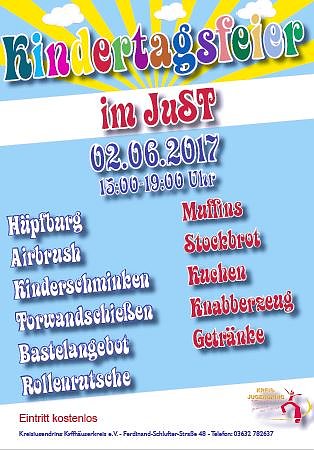 Fr&ouml;hliche Kindertagsfeier im JuST (Foto: Just)