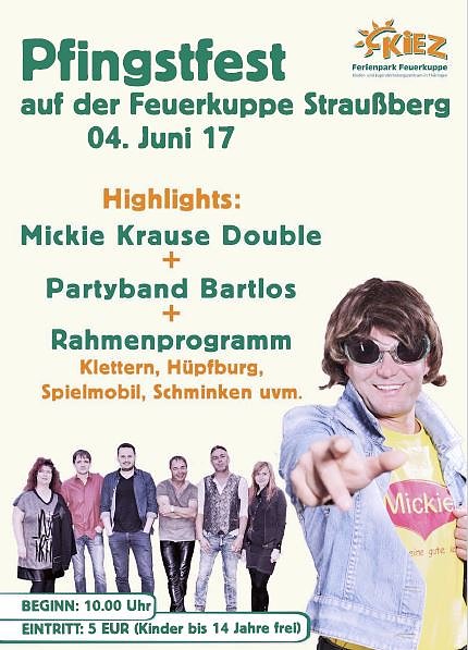 Gro&szlig;es Pfingstfest im Ferienpark Feuerkuppe (Foto: Ferienpark Feuerkuppe)