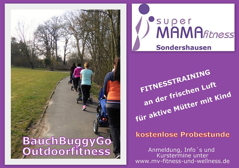 Jetzt auch in Sondershausen: superMAMAfitness (Foto: Michaela V&ouml;lker)