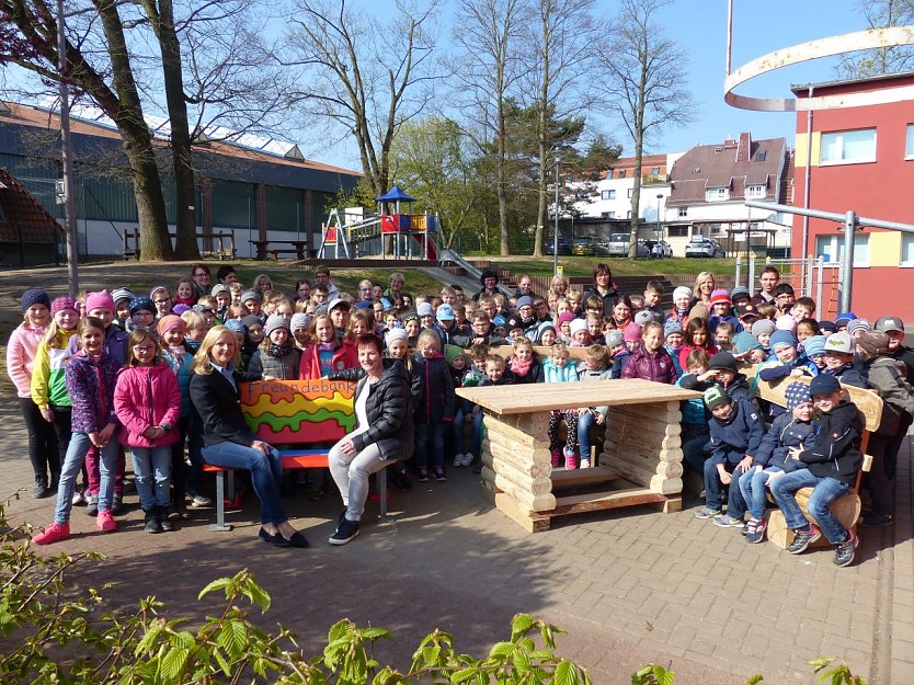 Bank (Foto: Hentrich-Grundschule)