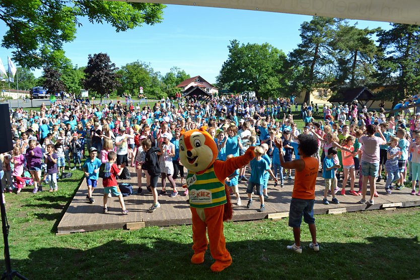 Gro&szlig;es  Kindertagsfest  im  Ferienpark Feuerkuppe (Foto: Ferienpark Feuerkuppe)