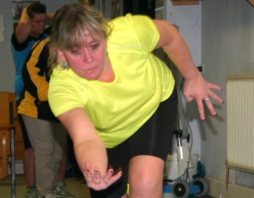 Tina Romhardts starke Tagesbestleistung blieb leider ohne gro&szlig;en Wert (Foto: Uwe Tittel)