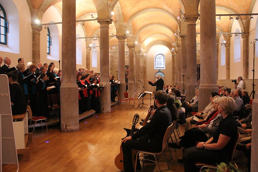 Die hohe Kunst des Chorgesangs (Foto: Karl-Heinz Herrmann)