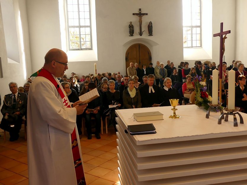 Kirche St. Nicolai in Niedergebra wieder er&ouml;ffnet (Foto: Evangelischer Kirchenkreis S&uuml;dharz)