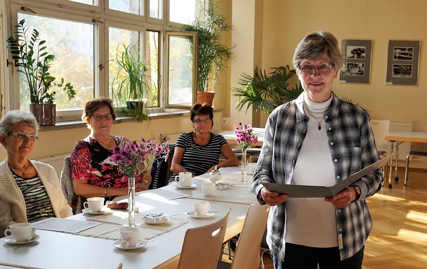Christel Laude im "Nordhaus" (Foto: SWG)