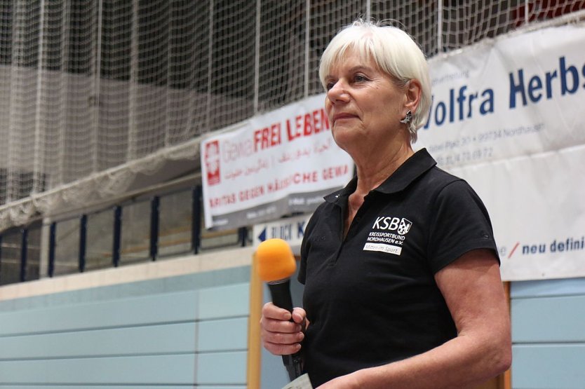 Wolfra Herbst - die Frau hinter dem Erfolg des Frauensports im Landkreis (Foto: Angelo Glashagel)