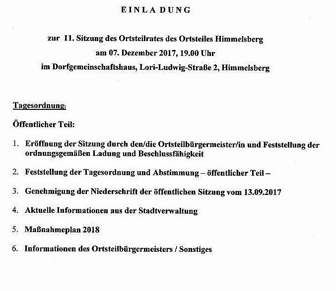 Kreistags- und Ortsteilratssitzung (Foto: privat) Kreistags- und Ortsteilratssitzung (Foto: privat)