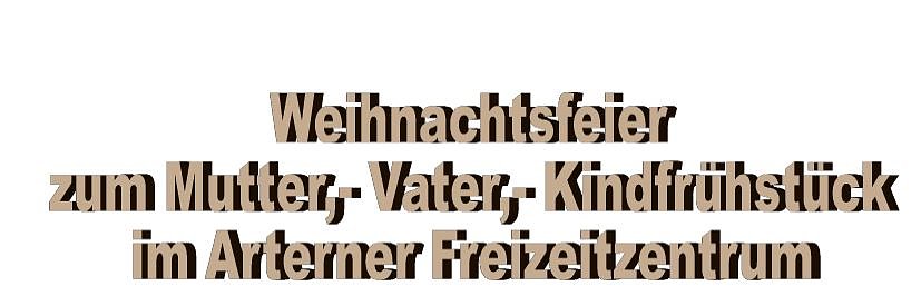 Projekt Weihnachtsfeier (Foto: Freizeitzentrum Artern)
