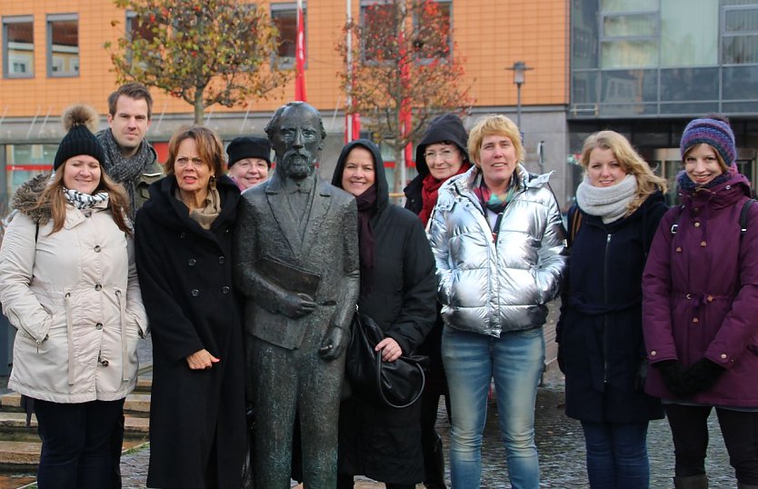 Unterwegs in M&uuml;hlhausen (Foto: Cindy Michael)