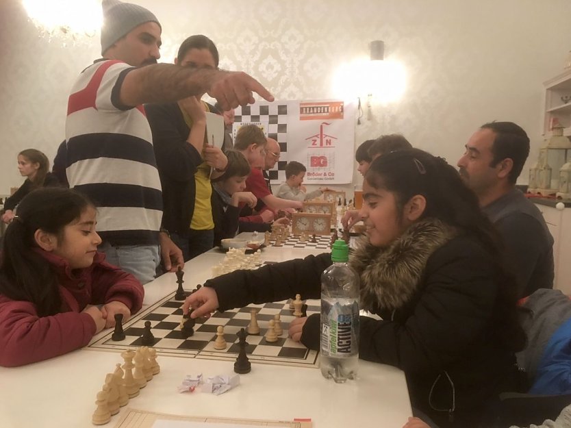 Gelebte Integration im Schachclub Nordhausen (Foto: Kreissportbund Nordhausen)