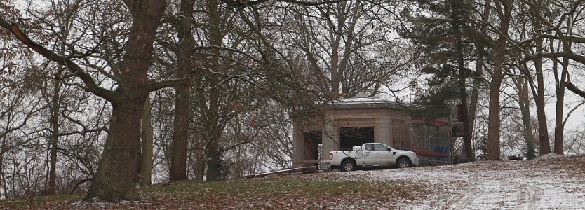 Pavillon im Park Hohenrode (Foto: Angelo Glashagel)