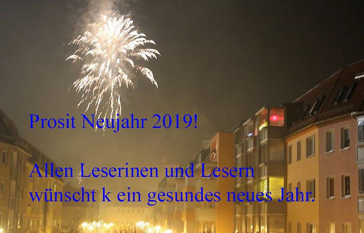 Alles Gute im neuen Jahr! (Foto: Karl-Heinz Herrmann)
