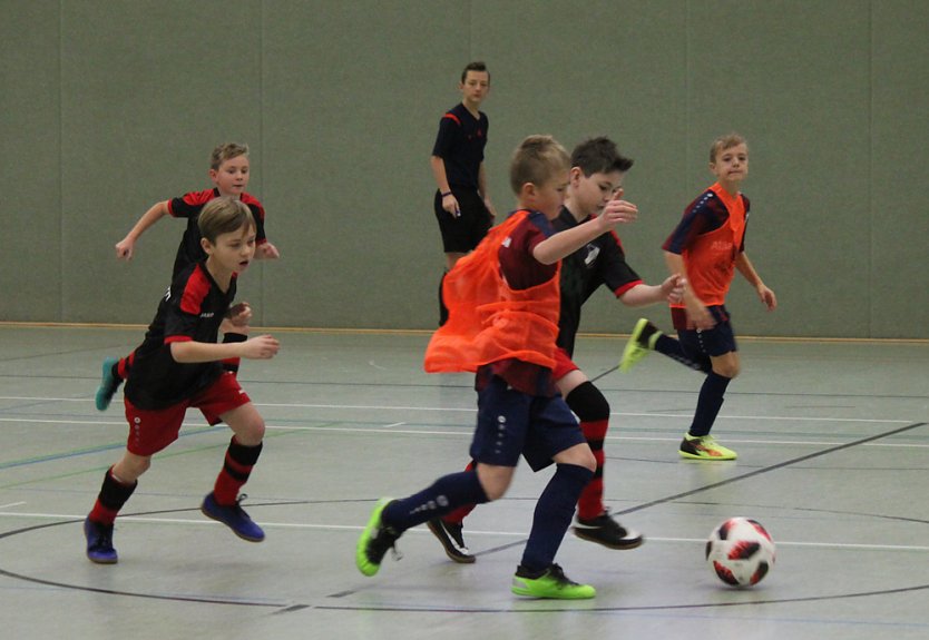 E-Junioren im Hallencup 2019 (Foto: Karl-Heinz Herrmann)