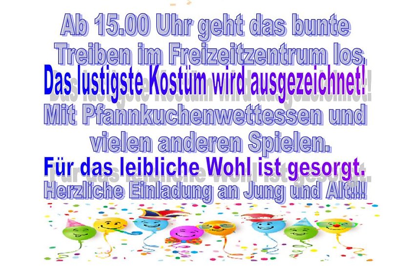 Nähkurs und Fasching (Foto: Freizeitzentrum Artern) Nähkurs und Fasching (Foto: Freizeitzentrum Artern)